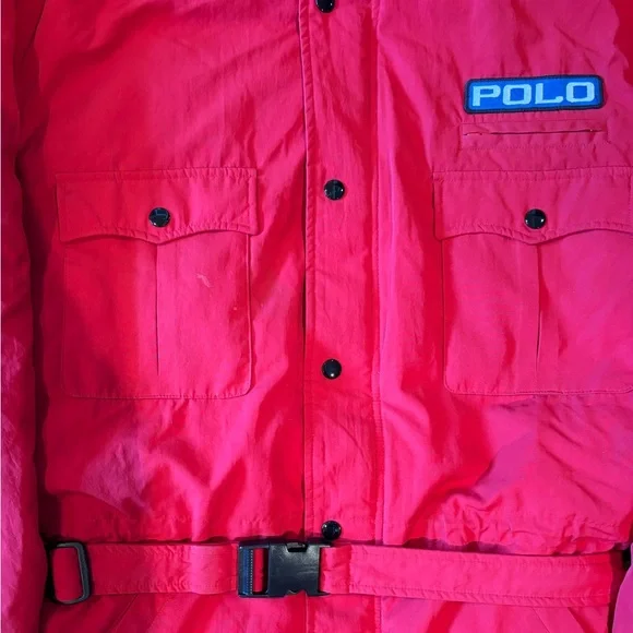 Vintage 90s POLO Ski Down Jacket - Picture 5 of 7